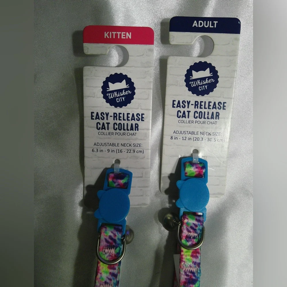 Whisker City Tie-Dye Easy Release Cat Collar